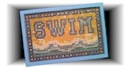 MyZaic Plaque Sample - Custom Swim design
