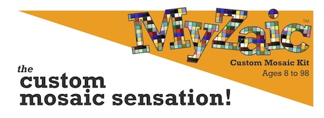 MyZaic custom mosaic kit, ages 8 to 98 - the custom mosaic sensation