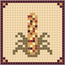 MyZaic custom mosaic, Indian Corn design