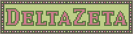 MyZaic Delta Zeta Sign