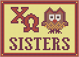 MyZaic Chi Omega Sisters Tray