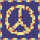 iKre8 MyZaic Peace Sign Brights custom mosaic kit